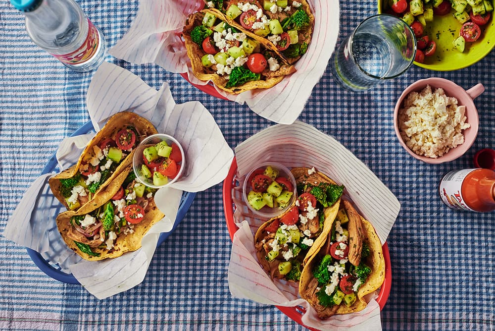 Greek Chicken Fajitas